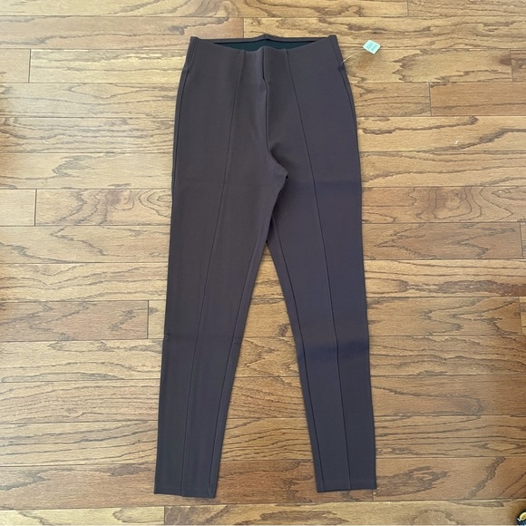 Old Navy Extra High Rise Stevie Skinny Ponte Pants Brown Small NWT - Picture 1 of 4